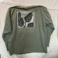 Samuel Adams Tee Mens XL  Sam Adams Beer Summer Shandy Hops Brewery Alcohol LS