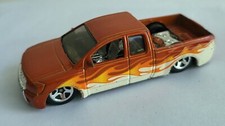 Hot Wheels Nissan Titan Orange Loose Diecast Car Thailand 1/64