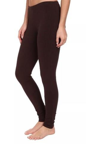 Hue Leggings Donna Cotone Elasticizzato Tinta Unita EDV Leggings XS,S,M,L - Foto 3 di 5