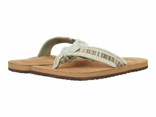 Men Sanuk Fraid SO Flip Flops Sandal 