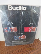 New Vtge Bucilla Christmas Ornament Kit Sweet Dreams Felt Teddy Bears 48616