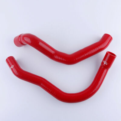 2-Piece Red Silicone Radiator Hose Kit For 1991-2001 Jeep Cherokee XJ With 4.0L I6 13 thumbnail image