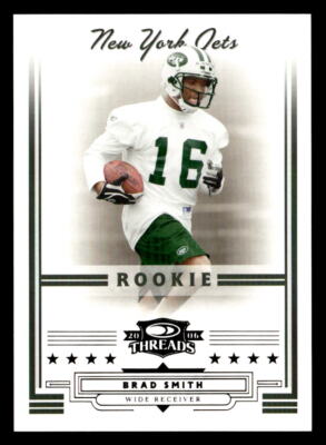 2006 Donruss Threads #173 Brad Smith Bronze Holofoil #/250