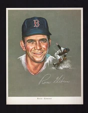 RUSS GIBSON, 1969 Boston Red Sox ~Atlantic Richfield Co. 8X10 Wheeldon gas card