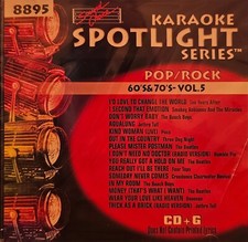 SC8895 60'S 70'S HITS   NEW SOUND CHOICE KARAOKE LOT K