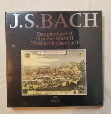 J.S. Bach Chamber Music II ~PIERRE FOURNIER ~ ARCHIV  2722013 ~ 7LP Box ~ Sealed
