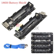 18650 Battery Shield V3 V8 Mobile Power Bank 3V 5V for ESP32 ESP8266  USB Cable