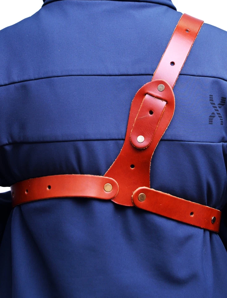 Funda de cuero para Springfield XD 40, XD 45, XDS45, XDM, 1911 - Hecha a mano Foto 4 de 4