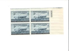 Scott # 958 US  Swedish Pioneers  Plate Block  M/NH  O/G