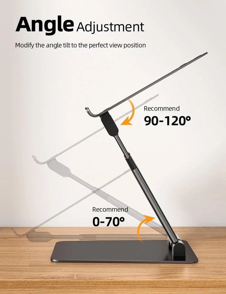 Laptop Stand Desk Ergonomic Sit To Stands Holder Convertor Adjustable Height New Laptop Stand Desk Ergonomic Sit To Stands Holder Convertor Adjustable Height New