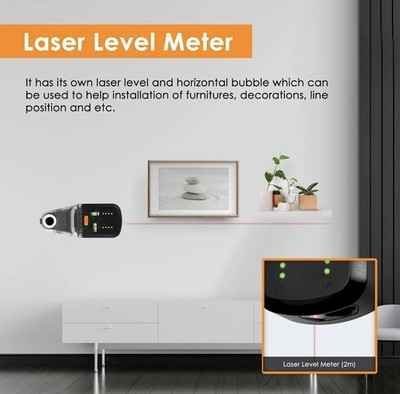 3 in 1 Laser Level Tool Line Laser Drill Dust Collector & Laser Stand