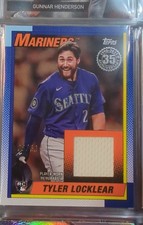 2025 Topps Series 2 - 1990 Topps Baseball Relics Tyler Locklear #90R2-TL Gold...