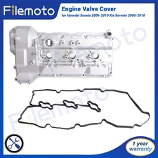 Engine Left Side Valve Cover for Hyundai 06-10 Sonata Kia Sorento 07-09 Santa Fe