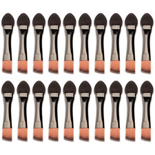 20-Piece Eyeshadow Brushes Set - Dual Sided Sponge and Nylon Brush Applicators f