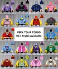 LEGO - Torsos CITY Female - PICK YOUR STYLE - Minifigure Body Parts Dress Skirt
