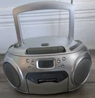 Emerson PD6548SL CD Player Cassette Boombox AM/FM Radio Portable Stereo Works