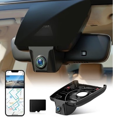 4K Dash Cam for Lexus ES350 ES300h ES250 2019-2025 OEM Style Stealth Dashcam UHD