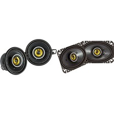 Kicker 46CSC464 CS-Series CSC46 4x6-Inch (100x160mm) Coaxial Speakers w/ 46CS...