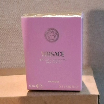 Versace Bright Crystal Parfum Sample Size Fluid 5 ml 0.17 fl oz