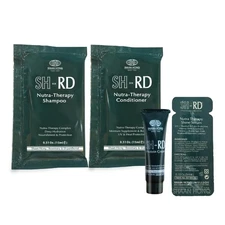 SH-RD Hair Essential Travel Kit, Nutra-Therapy Shampoo, Conditioner, Serum,Cream