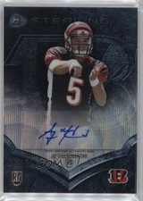 2014 Bowman Sterling Auto Blue Wave Refractor /15 AJ McCarron #BSA-AM Auto 19ft