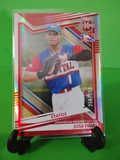 I2 2022 Panini Elite Extra Edition - Jose Frias #183 Red Status /299 (RC)