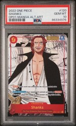 Shanks Manga Alternate Art OP01-120 Romance Dawn
