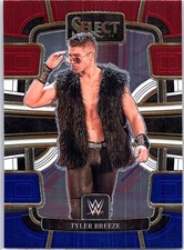 2024 Panini Select WWE - Red & Blue Concourse Tyler Breeze #95