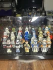 Lego Star Wars Clone Trooper Minifigures  Jango Fett, Leia, Rex, Wolffe, and Fox
