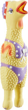 by Charming Pet Squawkers Henrietta Latex Squeaky Rubber Chicken Dog Toy, Funny