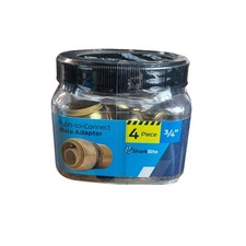 SharkBite 3/4 in. Push-to-Connect x MIP Brass Adapter Fitting Pro Pack (4-Pack)