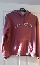 Jack Wills Burgundy heavyweight hoodie size 14