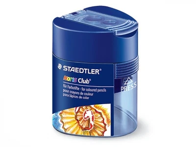 STAEDTLER 1 Doppelspitzer Noris Club® blau/transparent Anspitzer bis 8,2 mm bzw. 10,2 mm