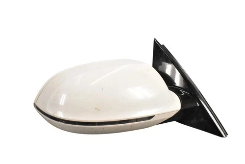 11-14 Audi A8 Right Passengers Side Exterior Door Rear View Mirror White OEM
