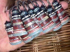 VTG Resin Lighthouse Shower Curtain Hooks 3  By 1 1/8  Set Of 11