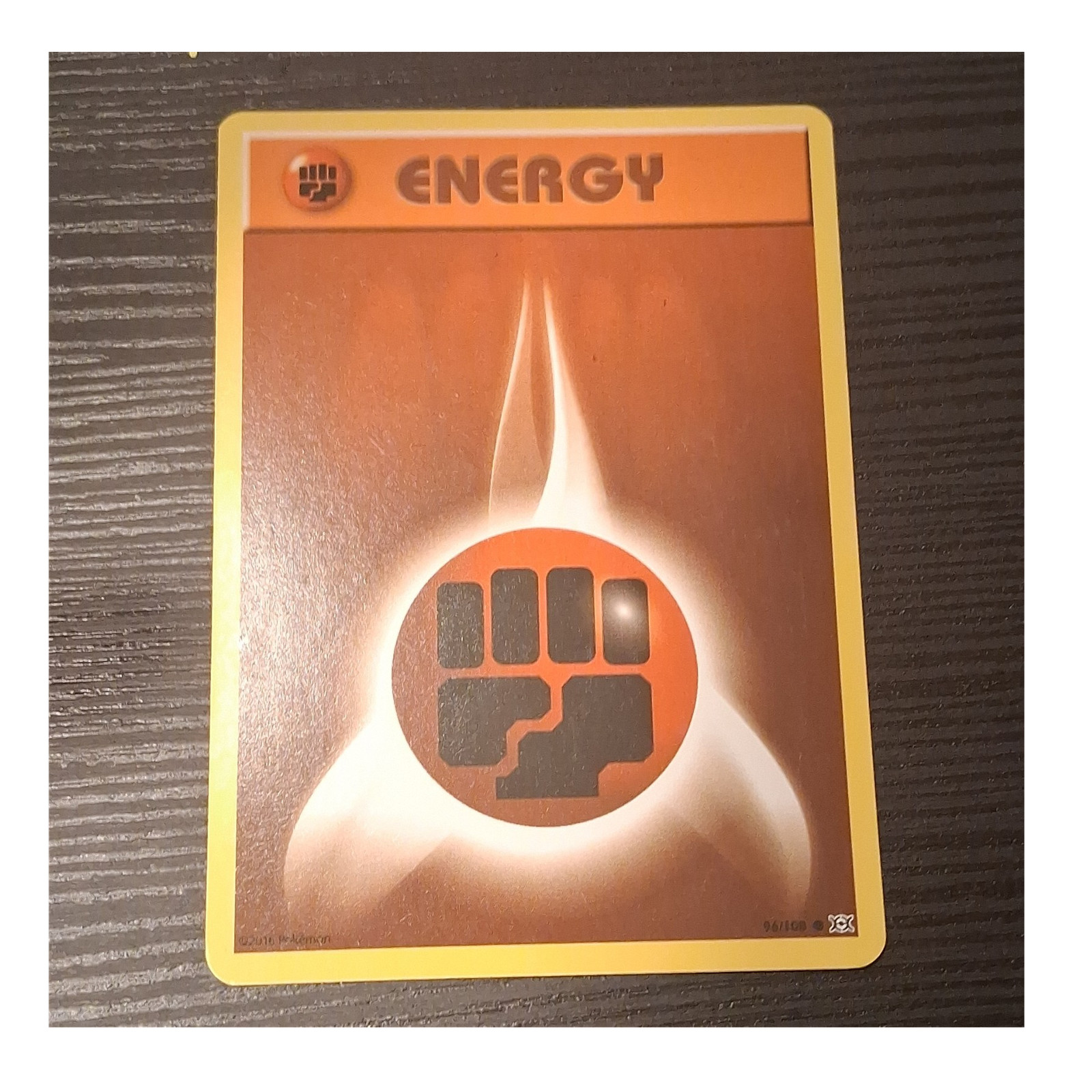 Fighting Energy 96/108 XY Regular Pokémon TCG Card Energy-Basic
