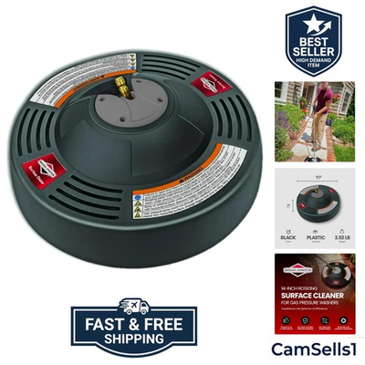 #ad 14 inch Rotating Surface Cleaner for Gas Pressure Washers with Quick Connect ... $91.19