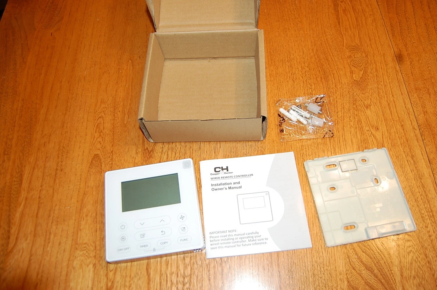 Cooper & Hunter KJR-120X Wired Programmable Thermostat Controller FREE SHIPPING
