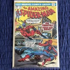 AMAZING SPIDER-MAN # 147 (1975) vs The TARANTULA has MARVEL VALUE STAMP