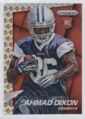 2014 Panini Prizm NFL Logo 64/75 Ahmad Dixon #209 Rookie RC Shield 1s7