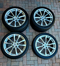 Oem Porsche 718 Cayman S 19 Wheels Hankook Tires Tpms 982 Complete Set