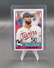 2025 Topps Heritage Willi Castro #73 Minnesota Twins