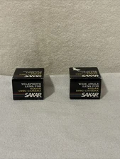 (2) Sakar Telephoto Lens for KODAK DISC CAMERA Made in Japan NIB FREE SHIP