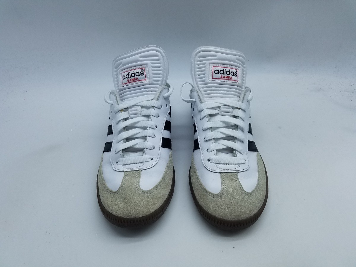 Adidas Samba Classic Men's Size 6.5 Sneakers White Black View 3
