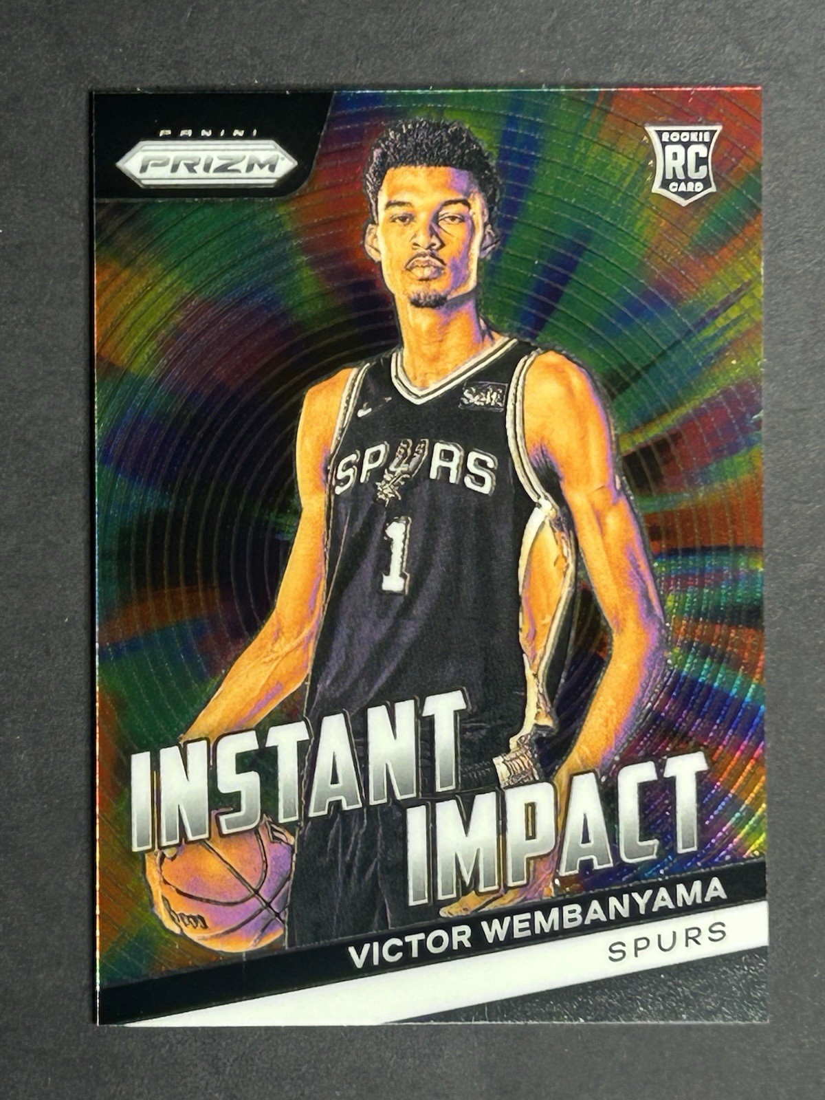 2023-24 Panini Prizm Instant Impact Victor Wembanyama #3 (RC) San Antonio Spurs