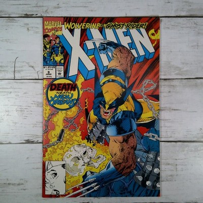 X-Men Vol 2 #5 Marvel Wolverine vs Ghost Rider 1992 Modern Age