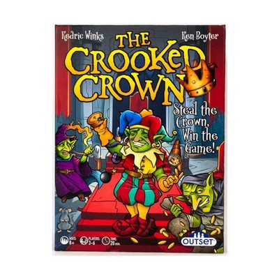 Outset Media Board Game Crooked Crown Box EX/NM