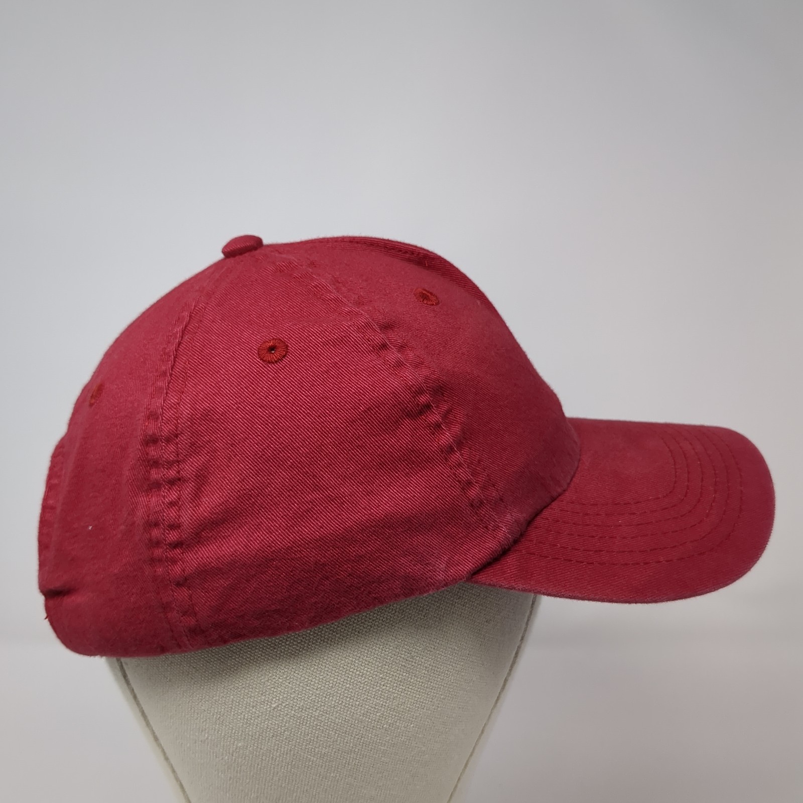Big X Slideback Hat Solid Red One Size Adjustable… - image 5