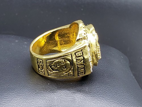 KOBE BRYANT LOS ANGELES LAKERS REPLICA 2009 NBA CHAMPIONSHIP RING SIZE 9 NEW - Picture 7 of 7