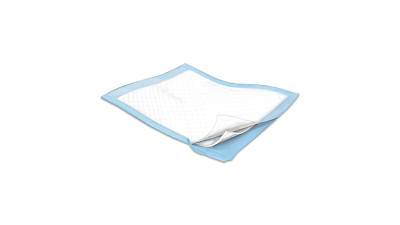 Underpad Wings 23 X 36 Inch Disposable Fluff Moderate Absorbency Case of 150